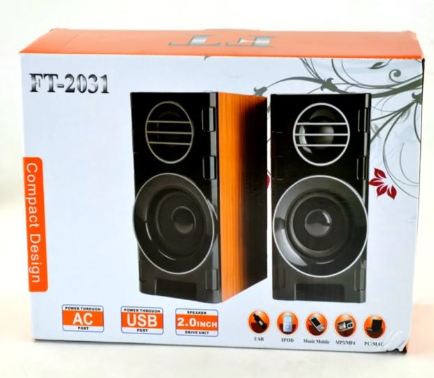 FT 2031 Wooden Design Speakers - Image 3