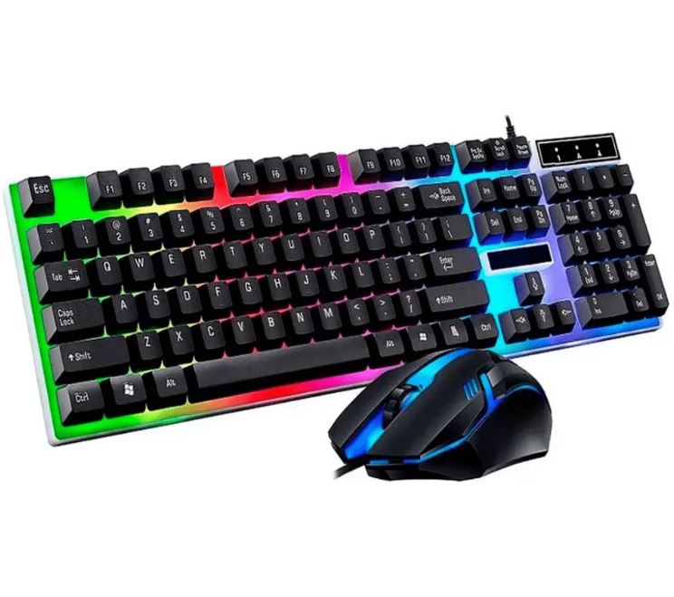 Anxin KM-99 Wired RGB Keyboard & Mouse - Image 2