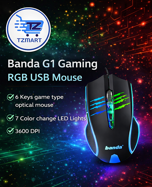 Banda G1 RGB Gaming USB Mouse