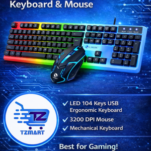 GTX350 RGB Wired Gaming Keyboard & Mouse